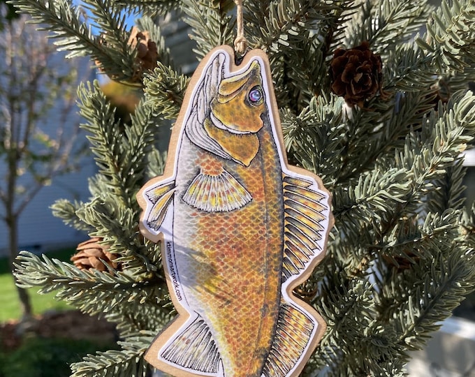 Walleye Ornament
