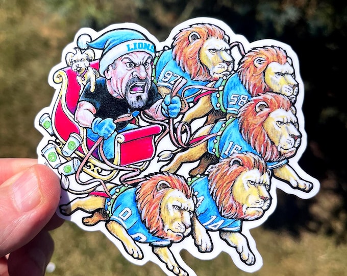 Detroit Tigers, Gritty Kitties, Vinyl Sticker