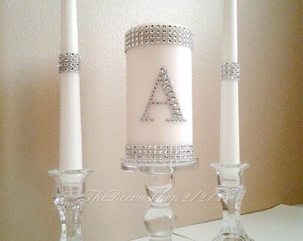 Bling Unity Candle Etsy