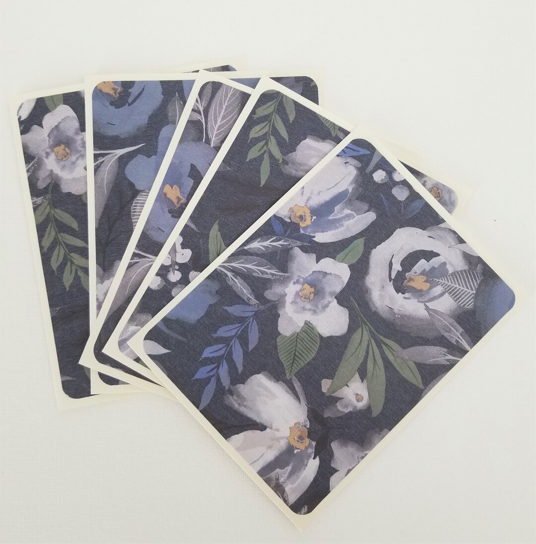 Note Cards With Envelopes 6 Flower Note Cards Thank You Note Card Set ...