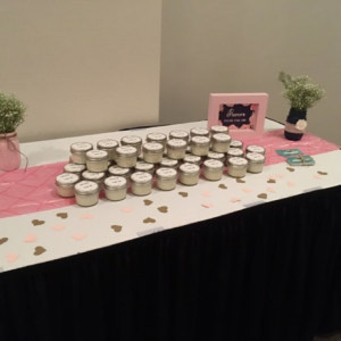 Heart Confetti Kraft Paper Hearts Rustic Wedding Decor Etsy