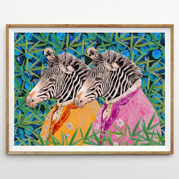 Large Wall Art Quirky Etsy