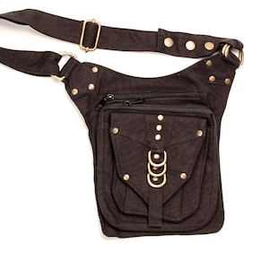 Tank Belt, Pocket Belt, Money Belt, Bumbag, Utility Belt, Festival Outfit, Boho Belt, Belt Bag, Steampunk Outfit