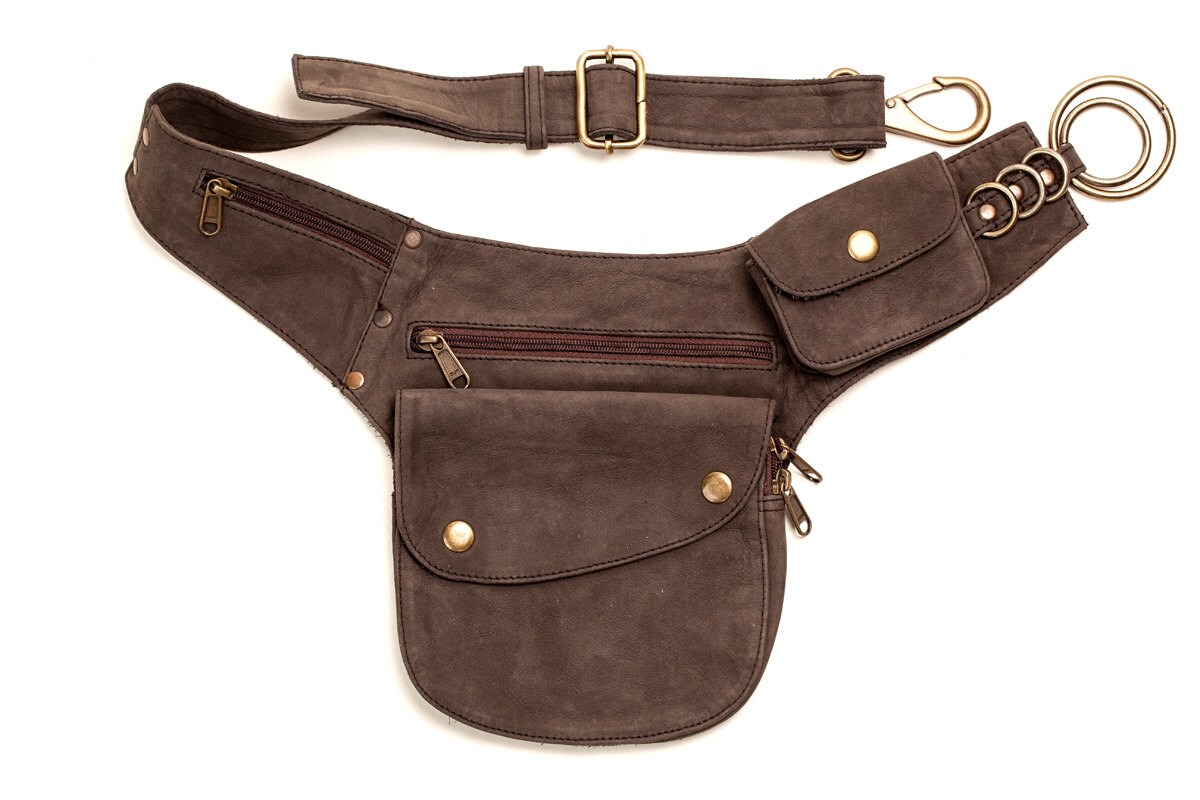 Travel Belt, Pocket Belt Leather, Leather Utility Belt, Utility Belt …