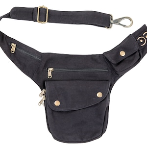 Bauchtasche, Gürteltasche, Geldbeutel, Canvas Gürteltasche, Festival Outfit, vegane Tasche, Gürteltasche, Bauchtasche