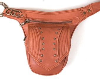 Cinturón de piel Trapp - Mango