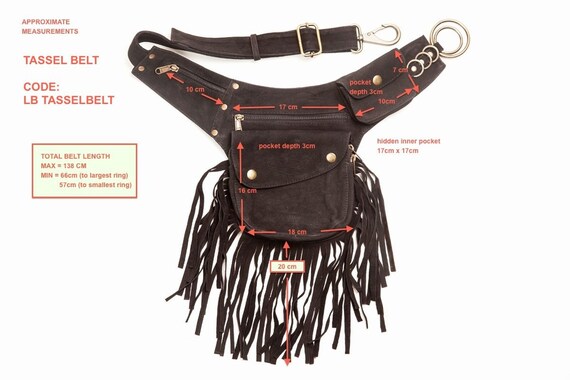 Pocket Belt or Fanny Pack Extender to Use With Forage Design