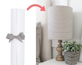 Adhesive Pressure Sensitive Styrene Sheet for Making DIY Lampshades - In a Pre-cut Length