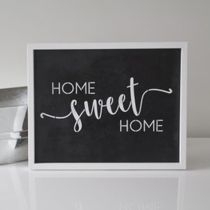 Welcome, Home Sweet Home, Grateful Calligraphy Stencilling Set Set of 3 Reusable Sign Stencils for Making Easy Rustic DIY Décor image 5