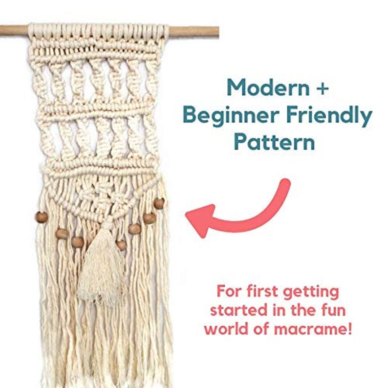 DIY Macrame Kit Includes All Macrame Supplies Needed to Make Etsy