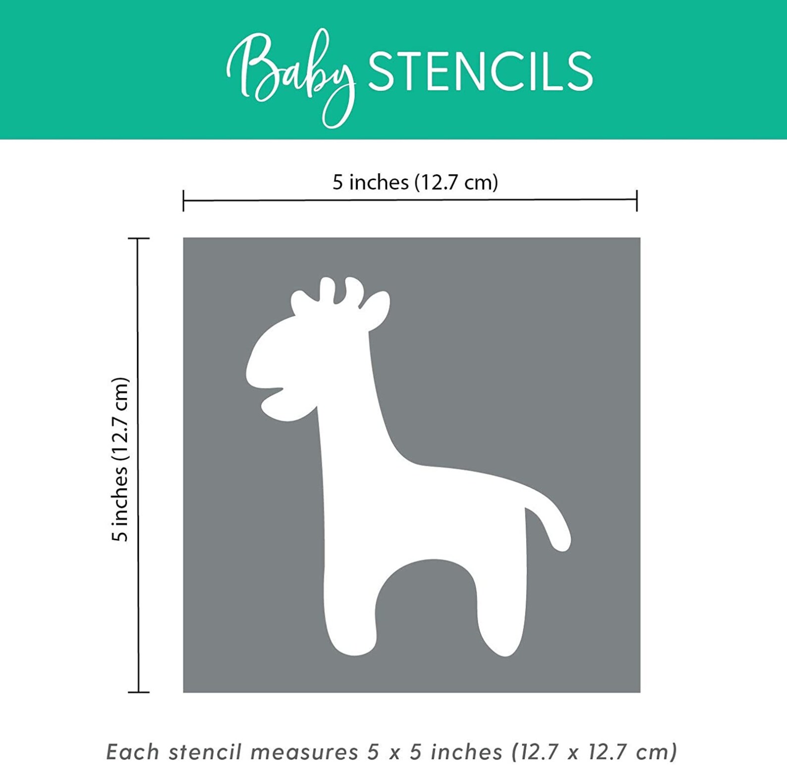 Onesie Decorating Kit Set of 20 Baby Shower Stencils for Etsy