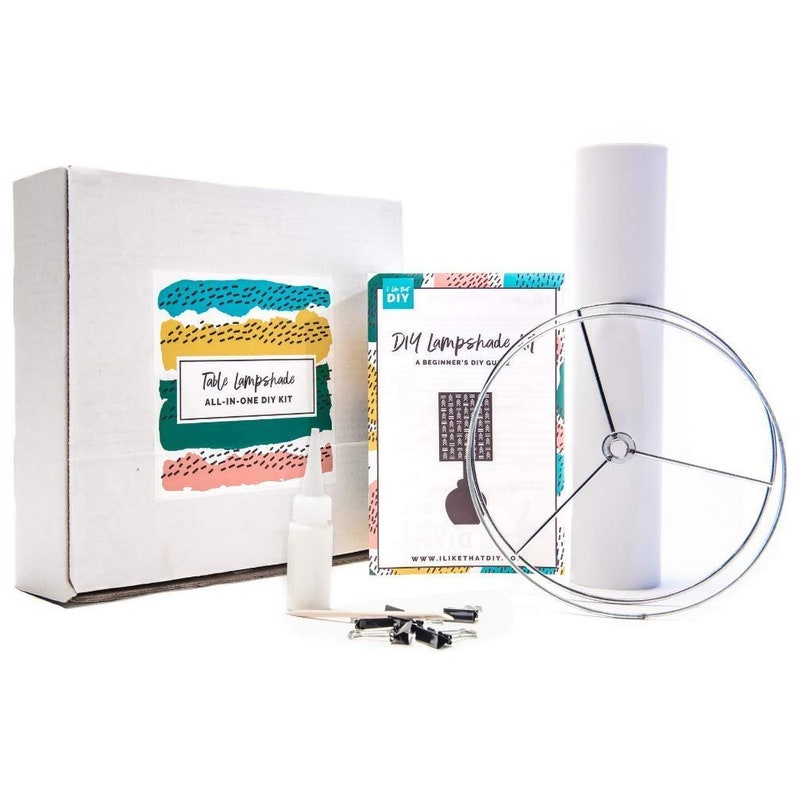 Diy Lampshade Kit Make A For Table Lamp With Image 0