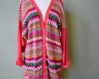 Vintage United Colors of Benetton Cardigan Sweater M/L