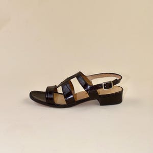 VTG Polo Ralph Lauren Sandals 11 Leather Slingback Buckle Summer Beach Polo Ralph Lauren Leather Sandals for Men for sale | eBay main image 2