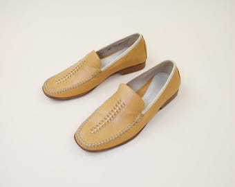 Cole Haan lichtbruine loafers: maat 5,5 inch
