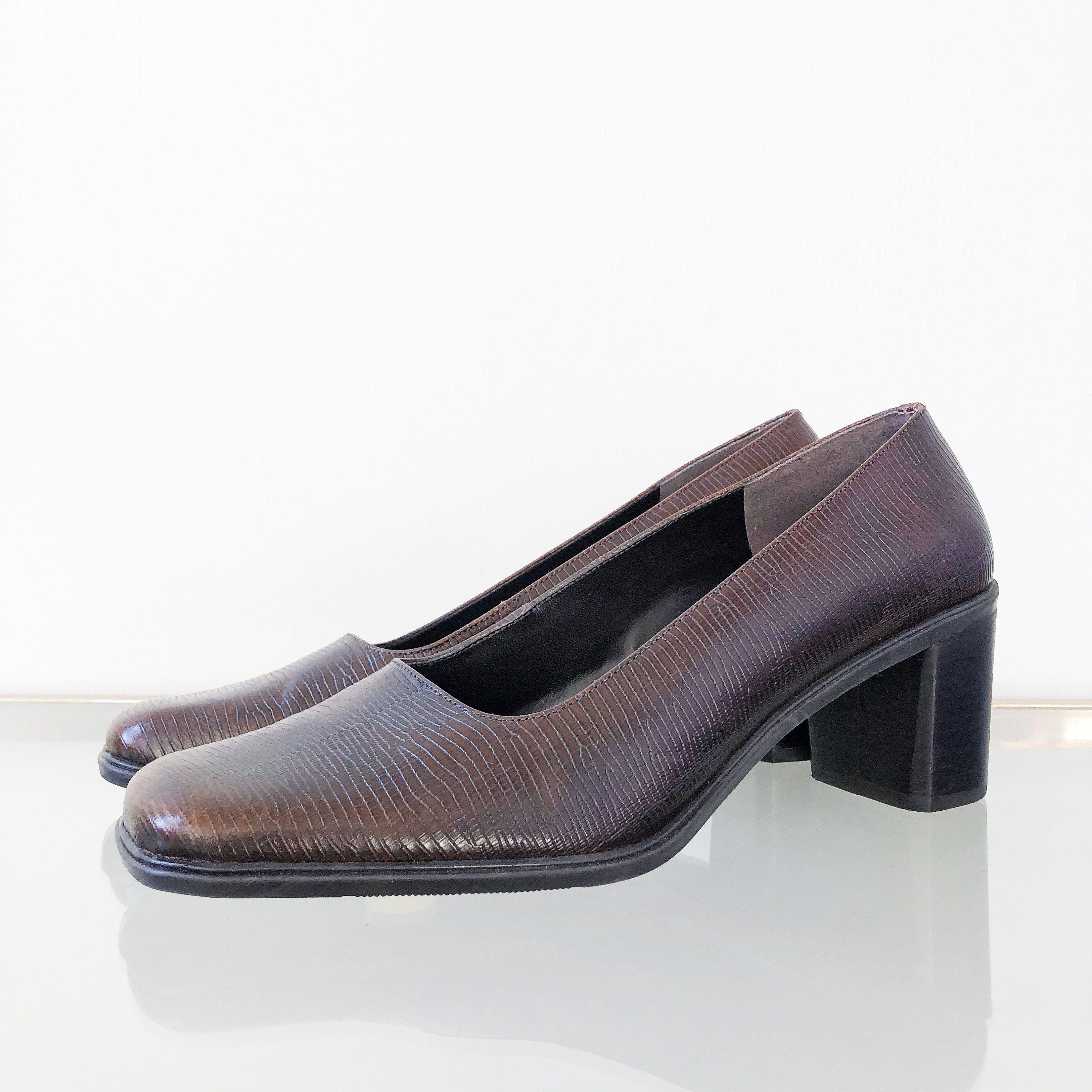size 10 block heels