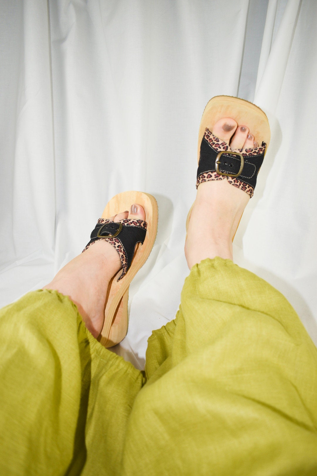 skechers animal print sandals
