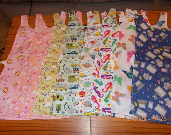 Childs cotton tabards age 4-6yrs