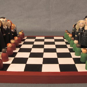 Peças de xadrez monumentais do Wizard Chess UHD · Creative Fabrica