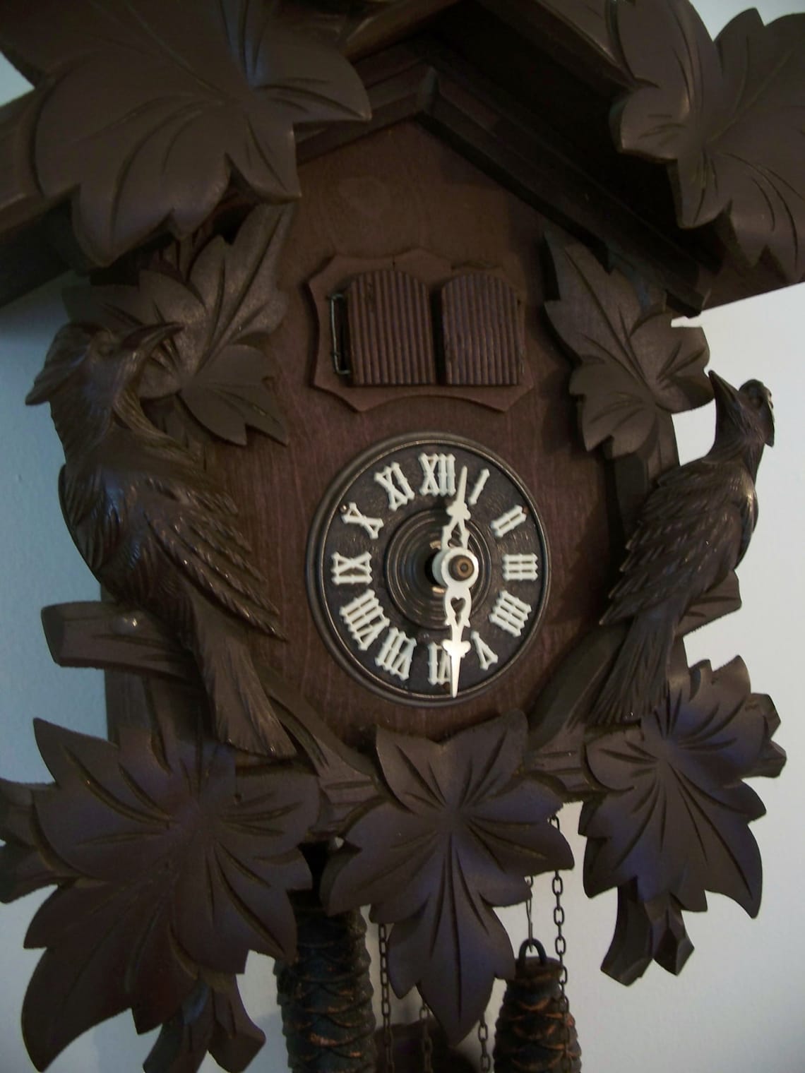 Vintage Cuckoo Clock Musical German Birds Emperor Waltz Etsy