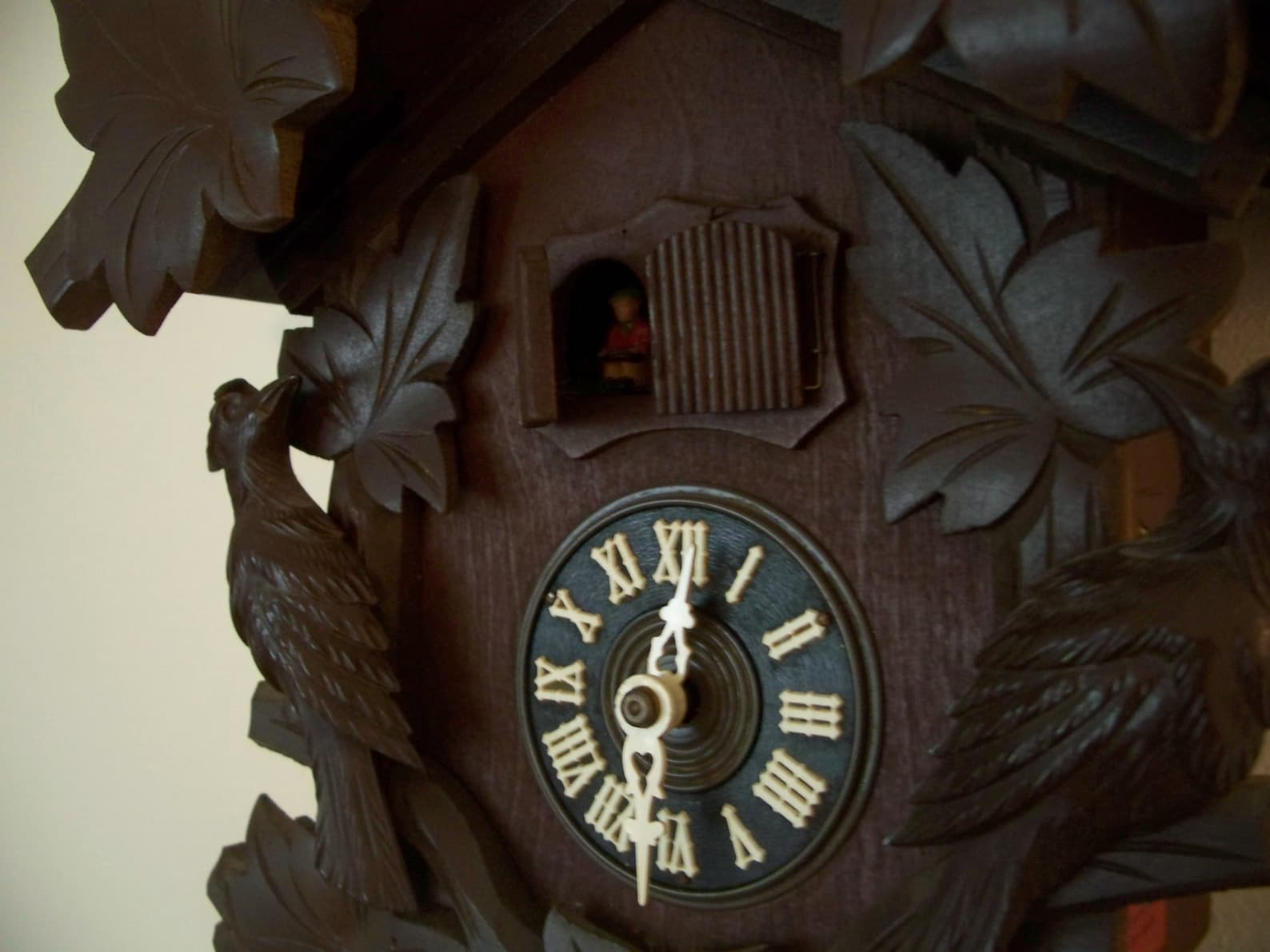 Vintage Cuckoo Clock Musical German Birds Emperor Waltz Etsy