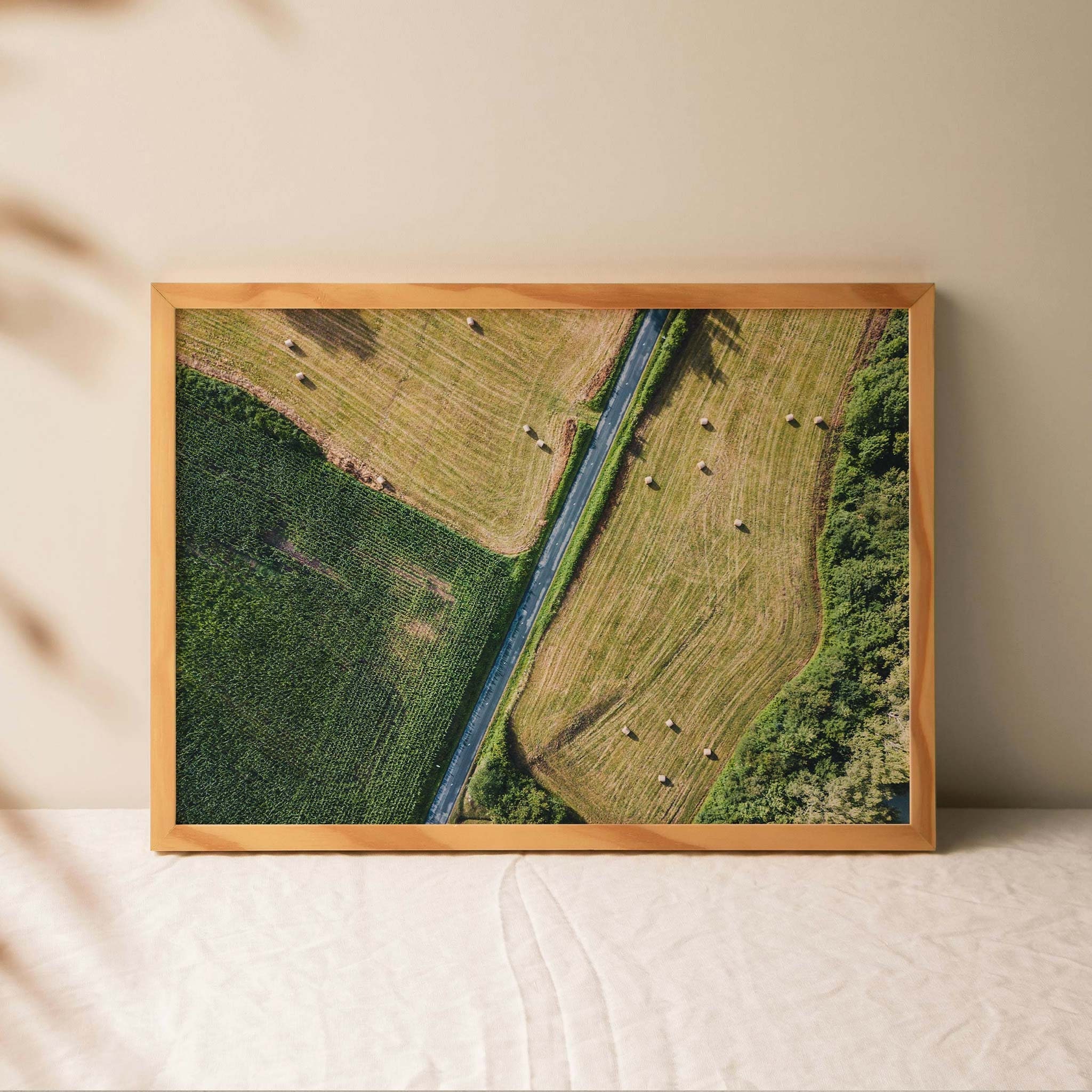 Impression de Campagne Dordogne France Affiche Français Rurale Culture Naturelle Décoration d'art Ve