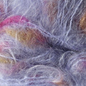 Mohair blend Luxury YES yarn by WENDY in blue lavender 498 image 3