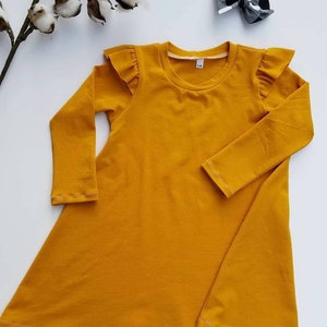 Mustard Dress Autumn - Etsy