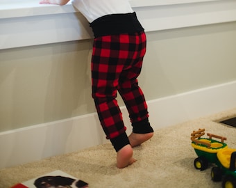 Buffalo Plaid Pajamas Toddler - Etsy