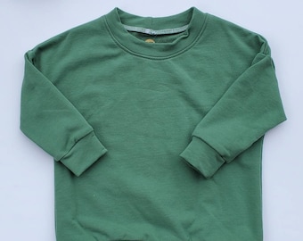 Green crewneck, sage green sweatshirt,Toddler sweatshirt,baby sweatshirt,Sweatshirt,crew neck, sage, green, crewneck, dolman