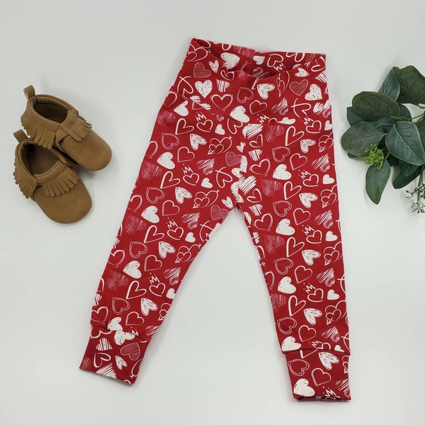 Babyhug Interlock Knit  Bootie Leggings with Heart & Floral Print Pack of 3 - Multicolour