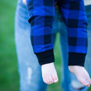 Blue Buffalo Plaid Leggings, Leggings,Girl Leggings,boy leggings,baby pants,baby leggings,Toddler leggings,buffalo plaid leggings,blue,plaid
