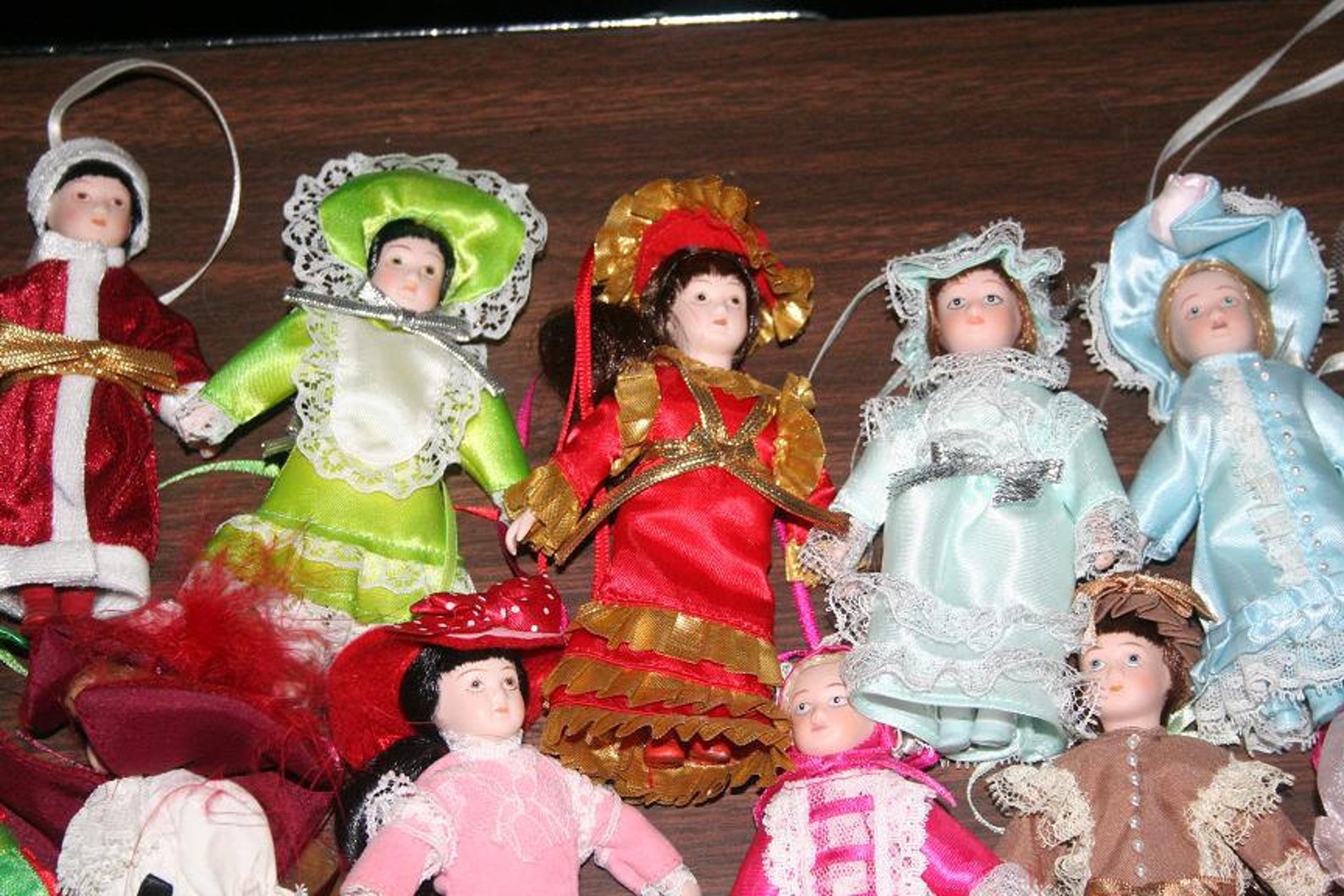 The Ladies of Fashion Christmas Ornaments by the Danbury Mint Etsy