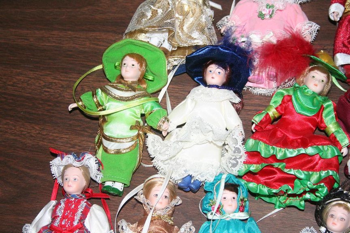 The Ladies of Fashion Christmas Ornaments by the Danbury Mint Etsy
