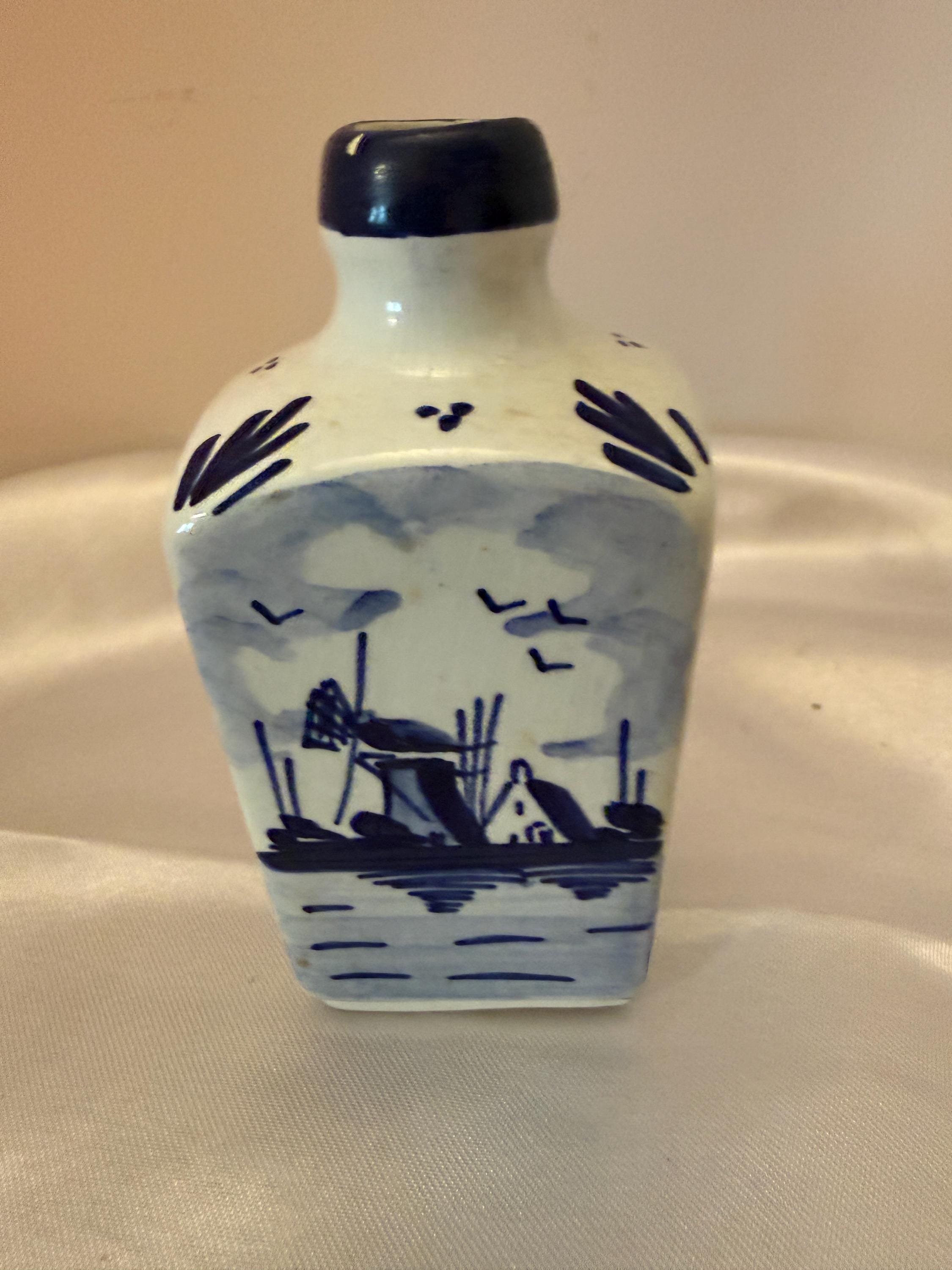 Blue Delft Liquor - Etsy