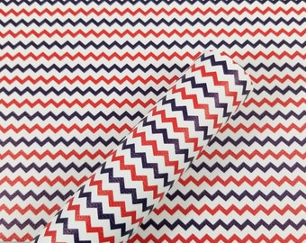#DD2132 Canvas Color Chevron Aztex Pattern Leather Cowhide Remnant