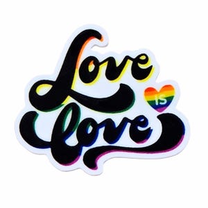 5pcs Love Planar Resin Flatbacks | Heart Cabochon | Love is Love Charms | LGBTQ