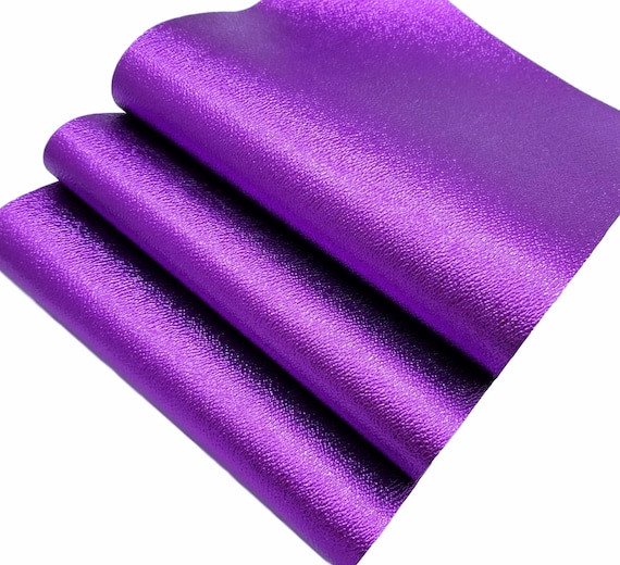 Metallic Purple Textured vinyl A4 Purple vinyl fabric | Etsy