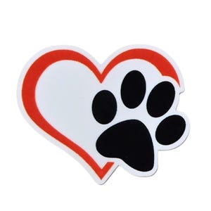 5 PCS "Dog Paw" Pet Planar Resin Flatbacks for Badge Reels, Hair Accessories, DIY Pen Toppers