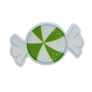 5 Christmas Planar Resin Flatbacks | Peppermint Candy Cabochon | Holiday Craft Charms