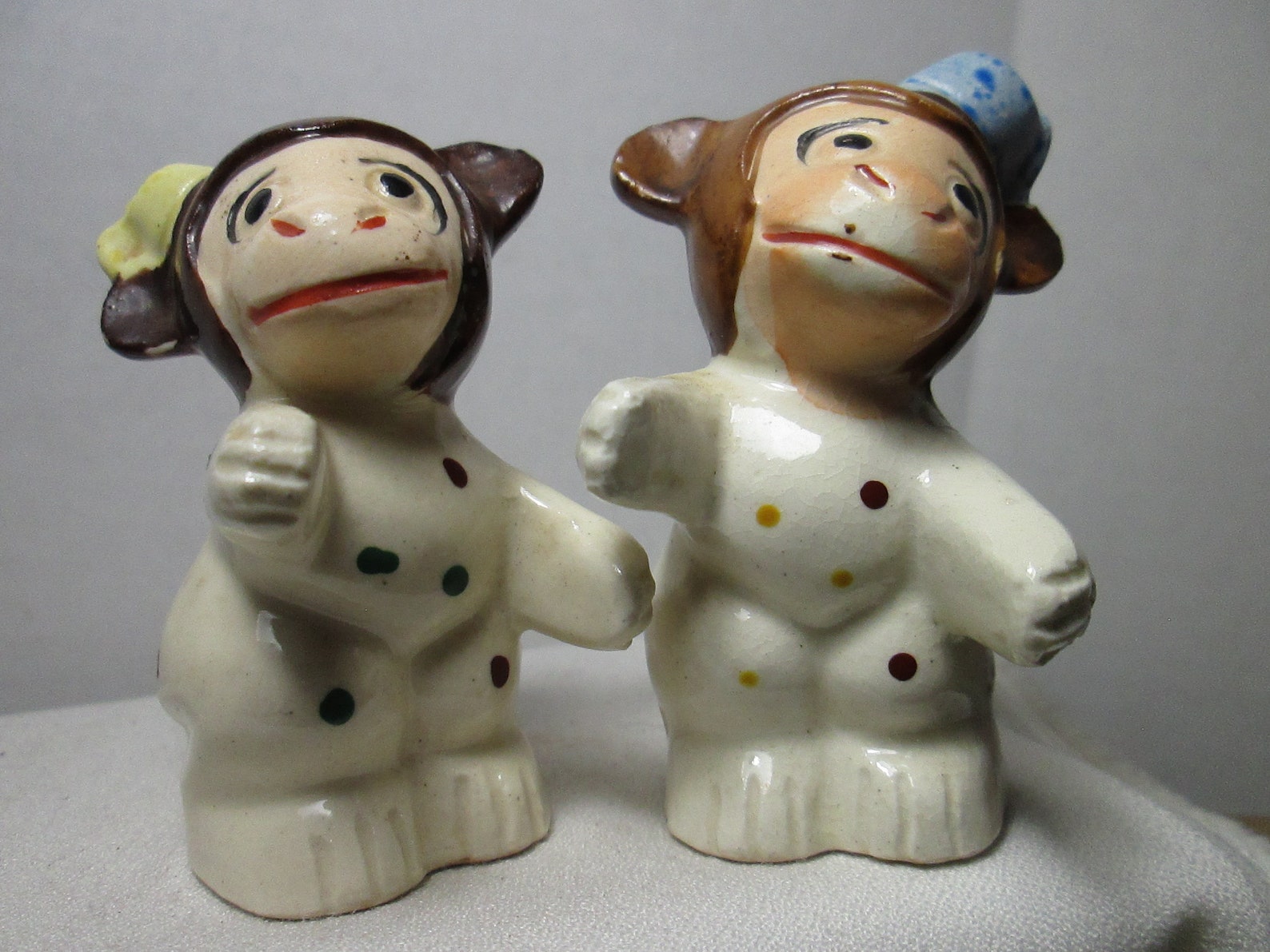 Vintage Monkey Salt and Pepper Shakers Made in Japan 1950s Etsy