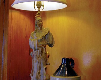 Oriental Figuring Lamp