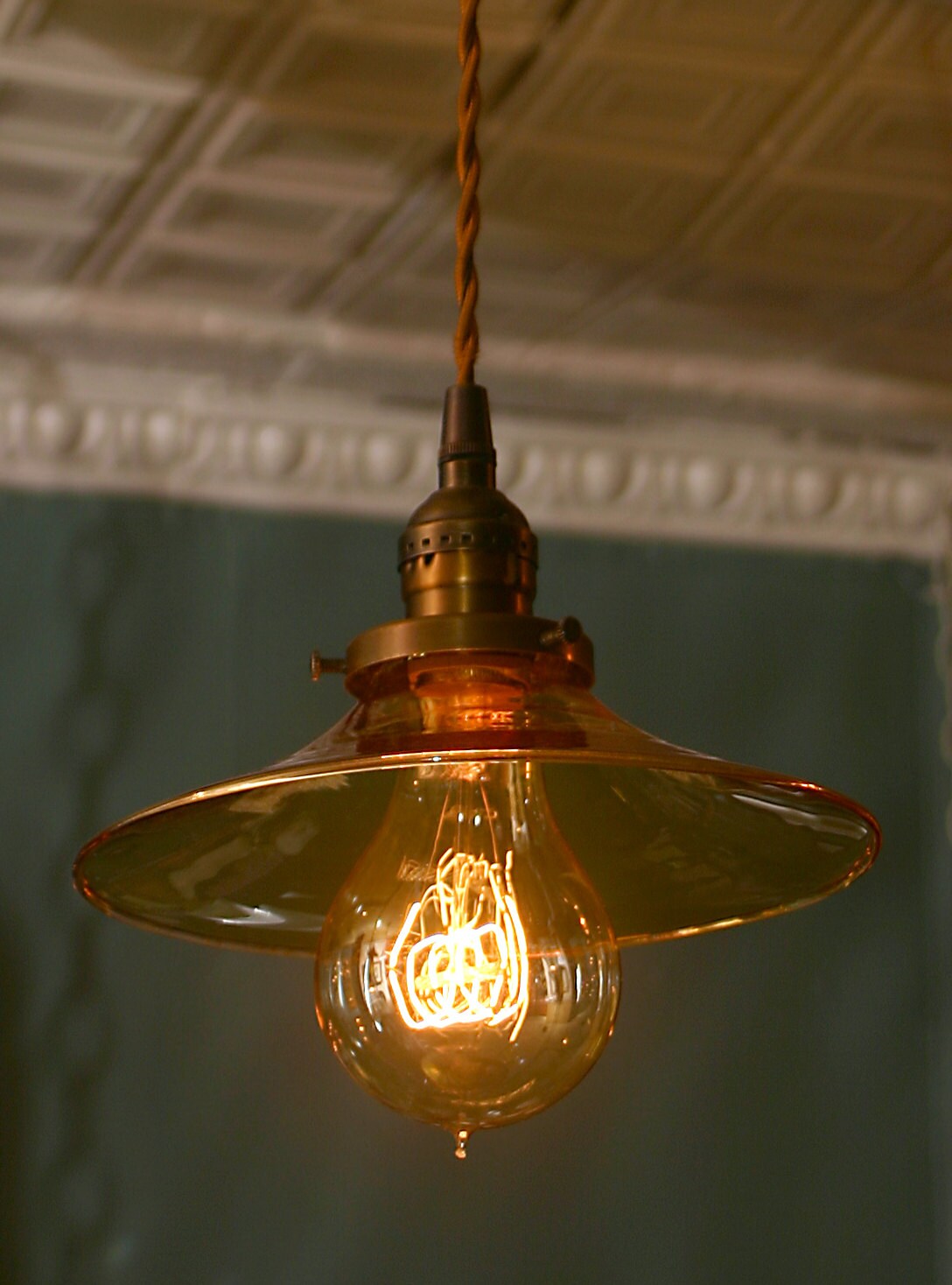 SALE Custom Made Pendant Light Etsy