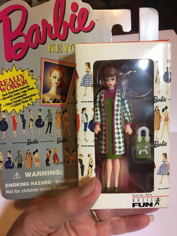 1995 barbie keychain