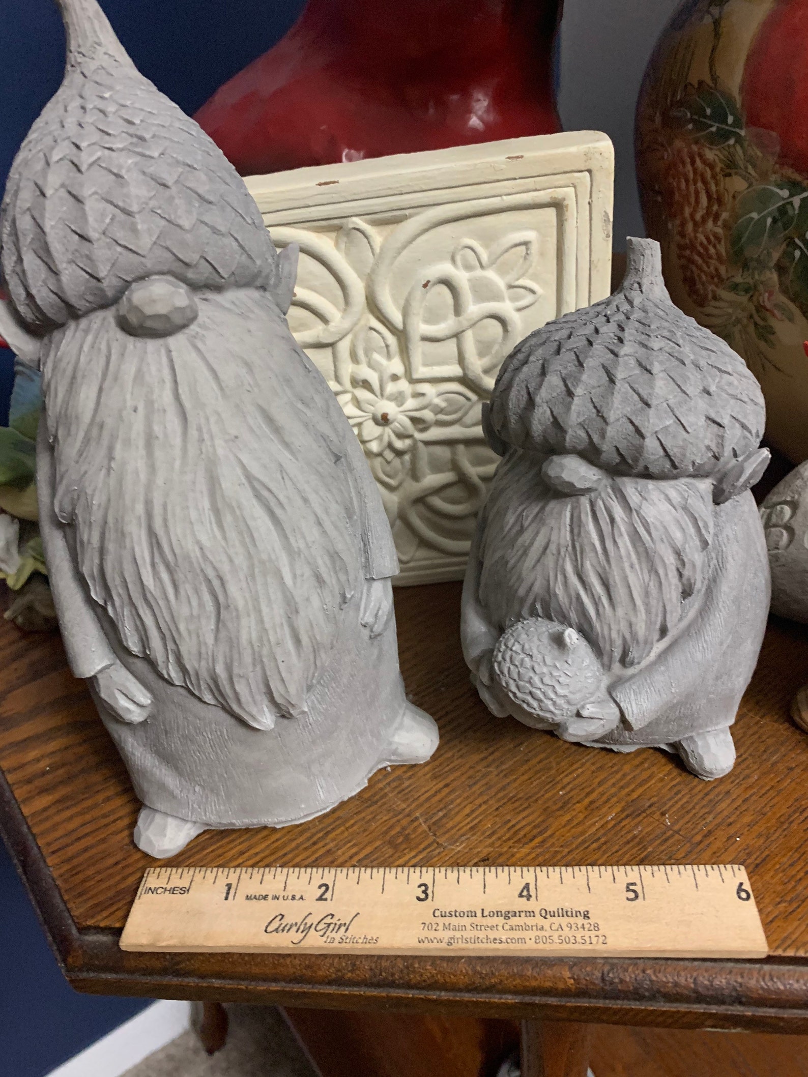 Concrete Scandinavian Garden Elves: Nordic Style Statues - Etsy