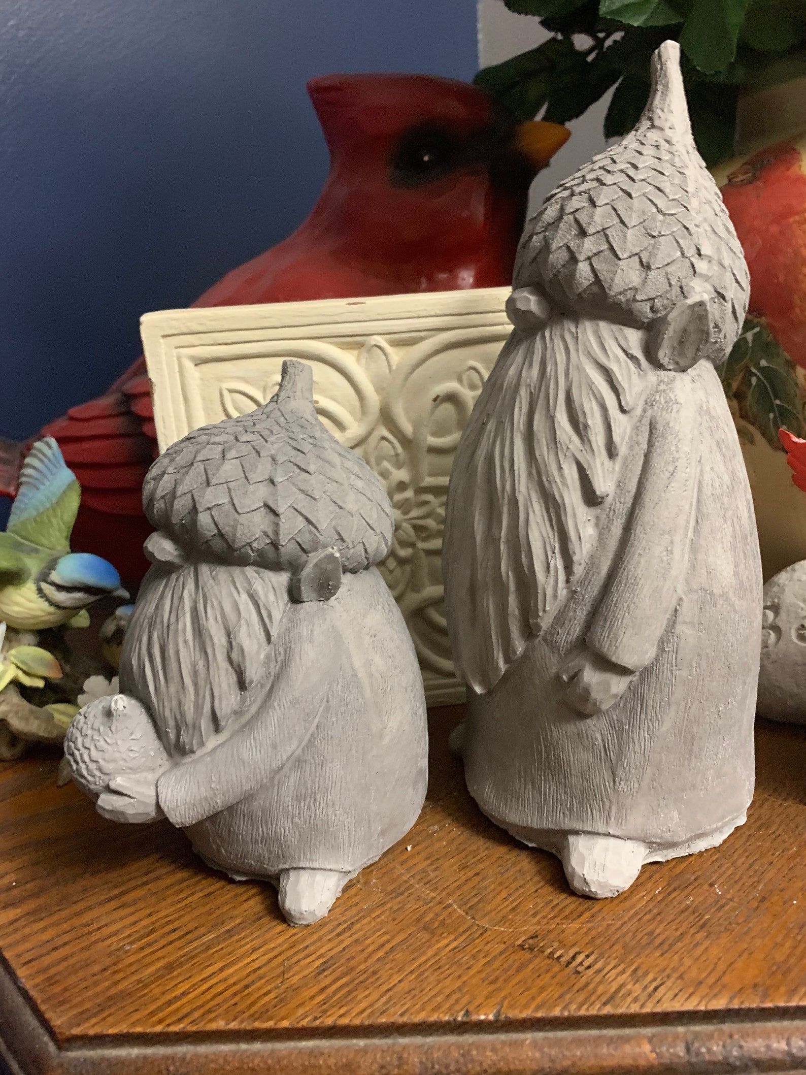 Concrete Scandinavian Garden Elves: Nordic Style Statues - Etsy