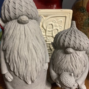 Concrete Scandinavian Garden Elves: Nordic Style Statues