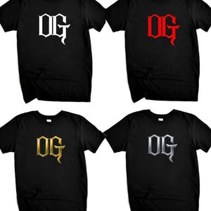 OG Shirt: Original Gangster, Old School 90's Hip Hop, Urban Streetwear Tee image 7