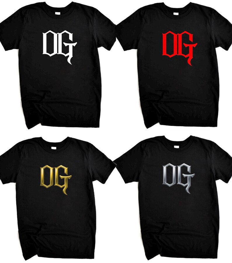 OG Shirt: Original Gangster, Old School 90's Hip Hop, Urban Streetwear Tee image 7