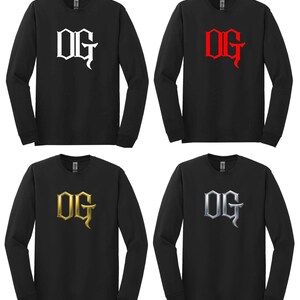 OG Shirt: Original Gangster, Old School 90's Hip Hop, Urban Streetwear Tee image 9